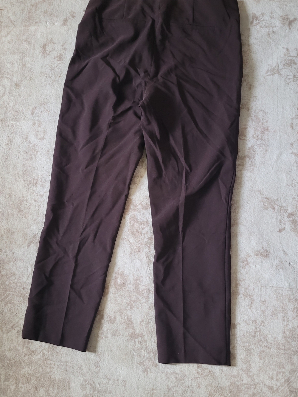 Adrianna Papell Women Dark Brown Dress Pants
